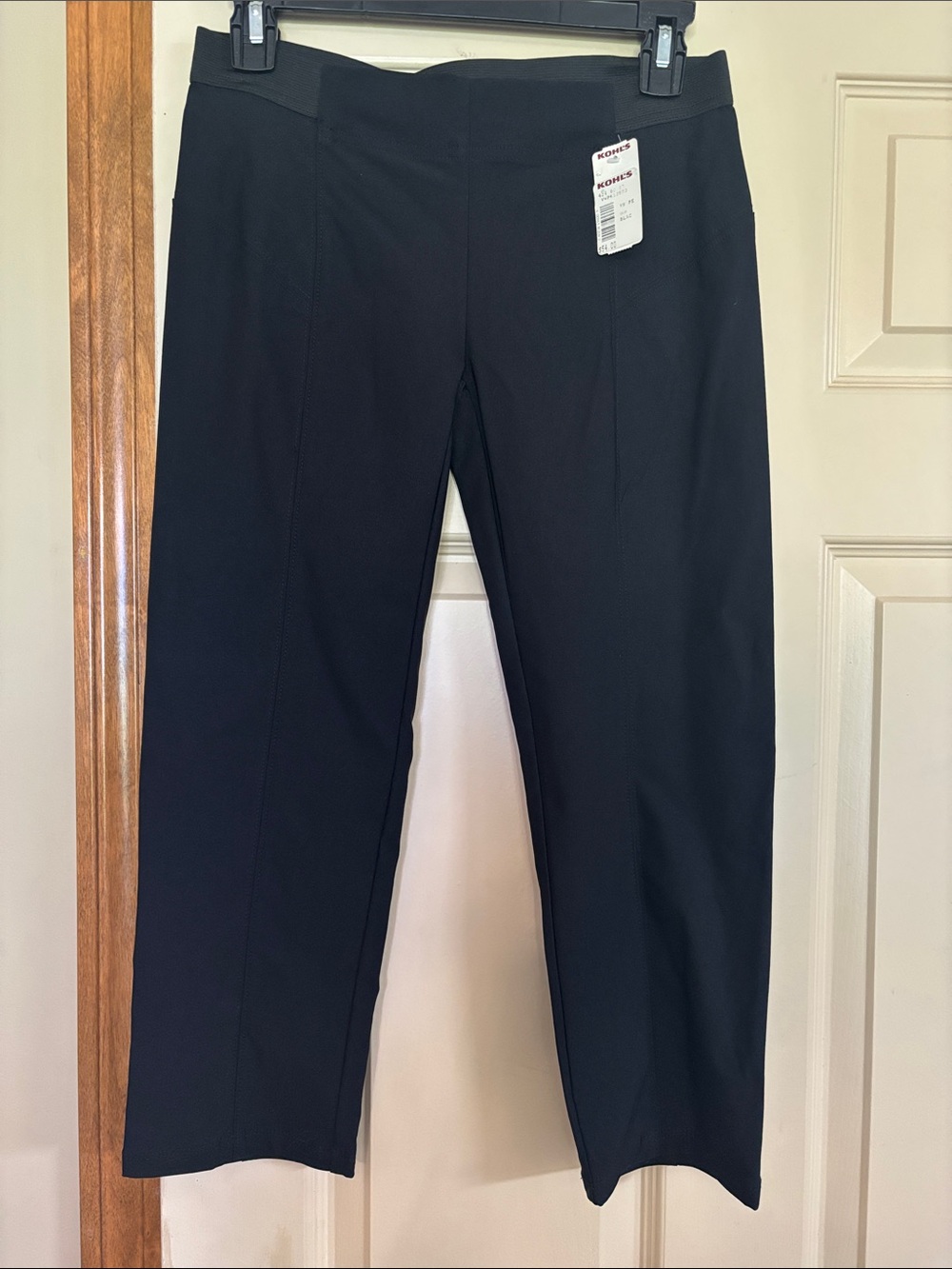 Simply Vera Vera Wang Black Women’s Dress Pants- Capri